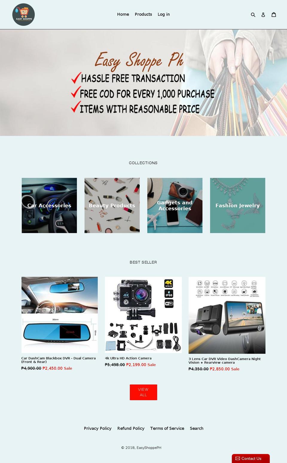 easyshoppeph.com shopify website screenshot