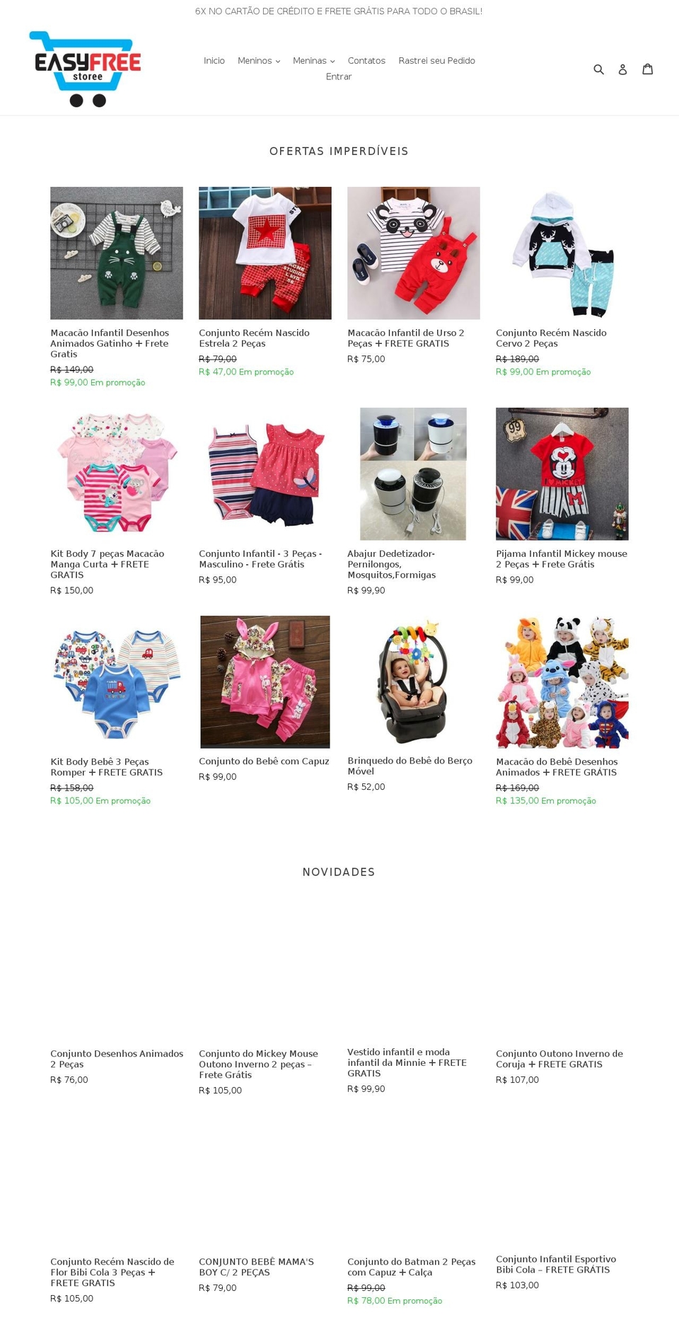 easystoree.com — Shopify storefront screenshot