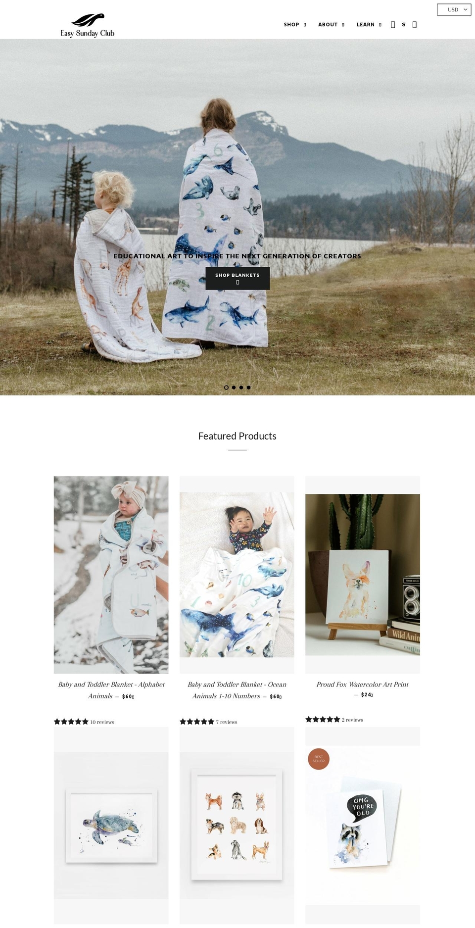 easysundayclub.com shopify website screenshot