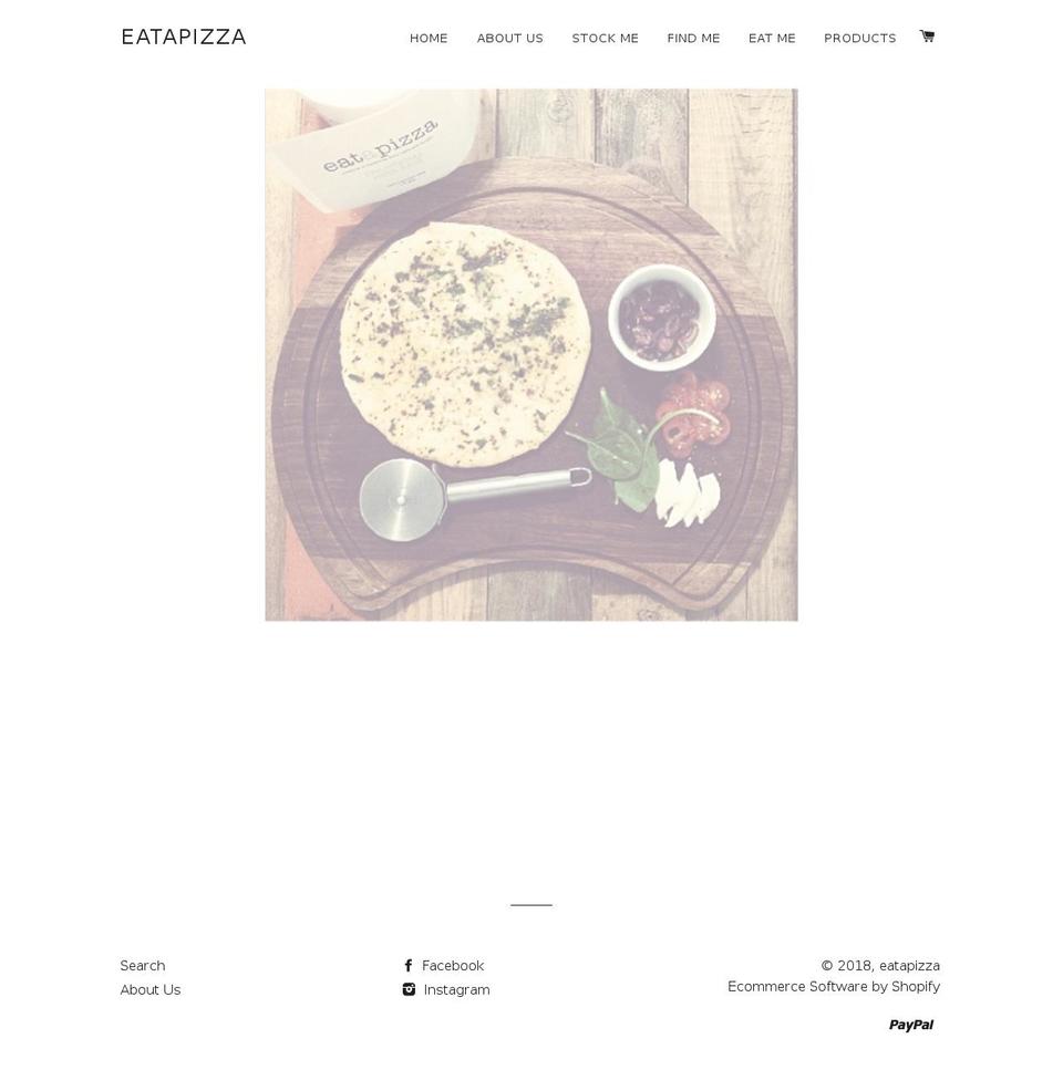 eatapizza.com.au shopify website screenshot