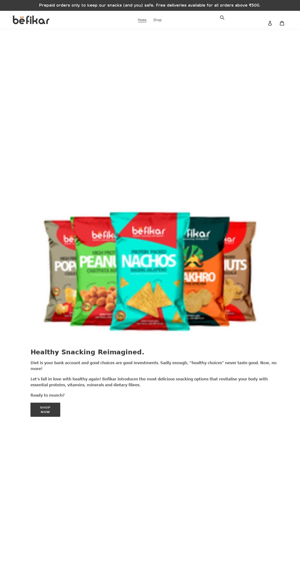 eatbefikar.com shopify website screenshot