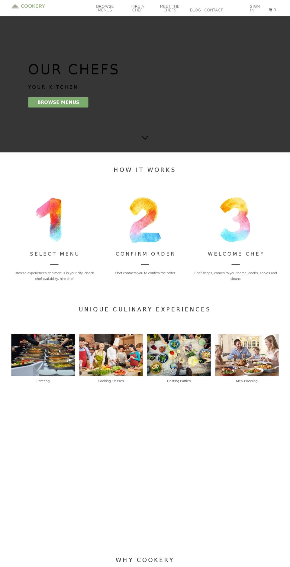 eatcookery.com shopify website screenshot