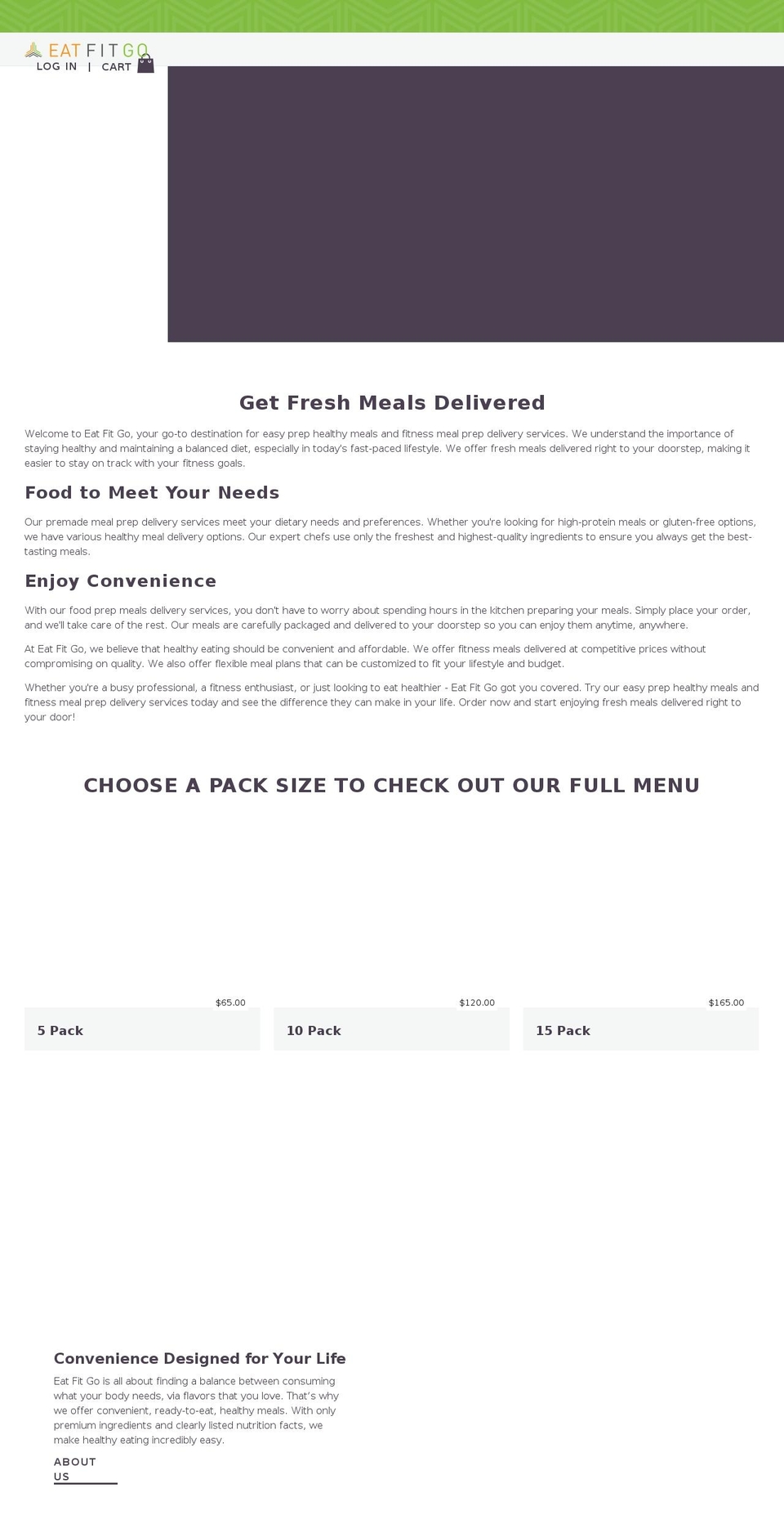 eatfitgo.com shopify website screenshot