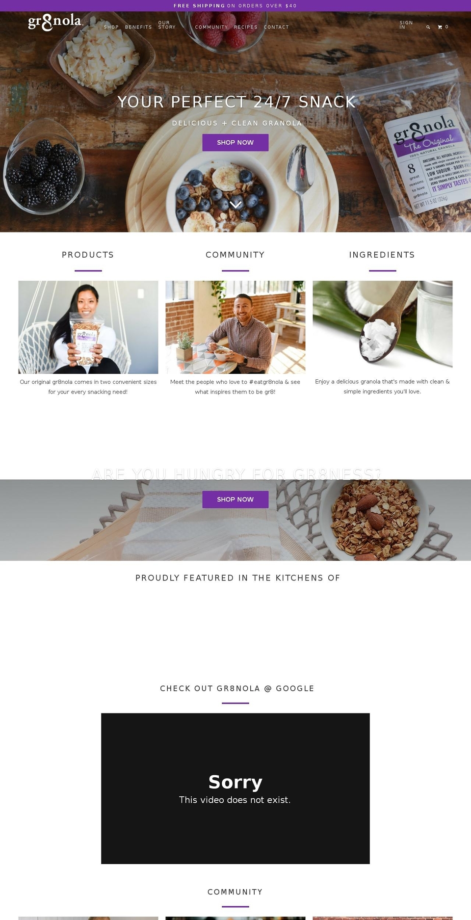 eatgr8nola.com shopify website screenshot