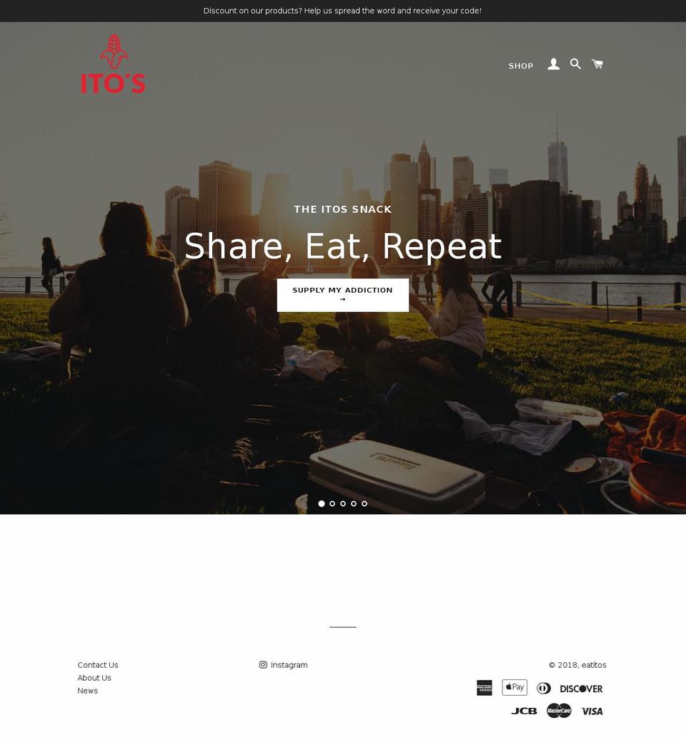 eatitos.com — Shopify storefront screenshot