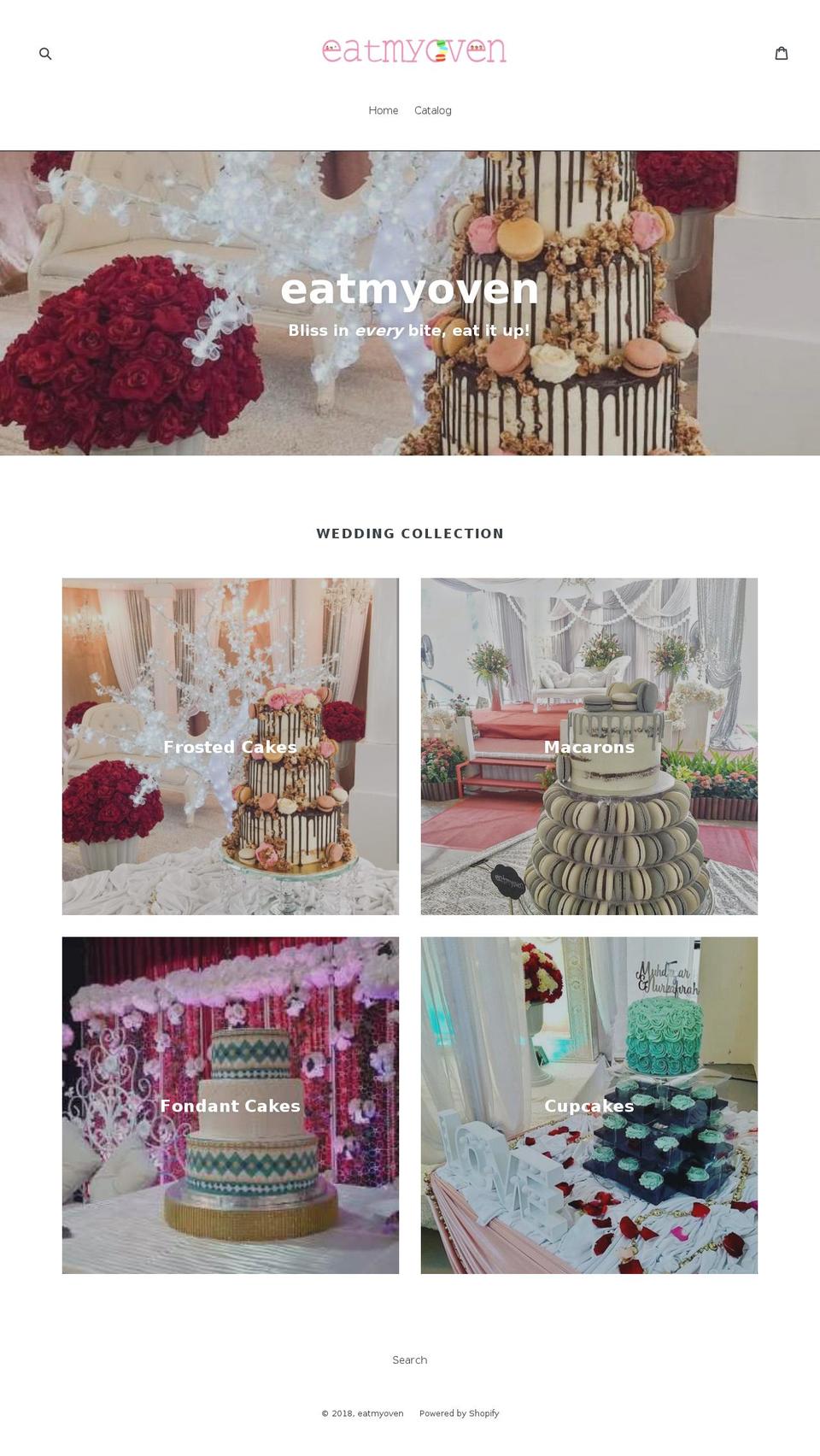 eatmyoven.com — Shopify storefront screenshot