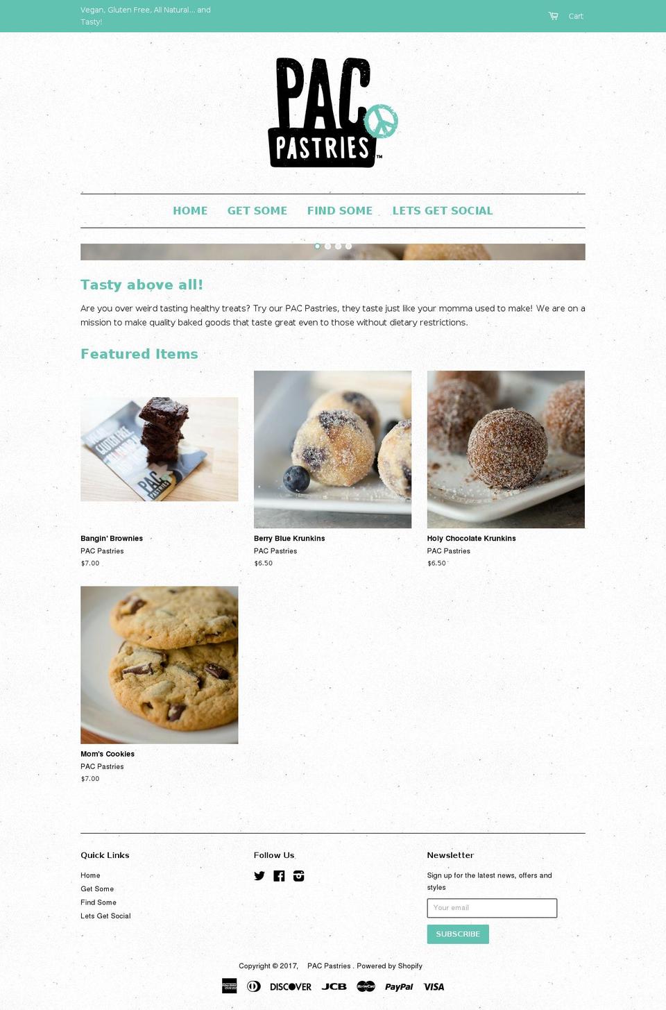 eatpacpastries.com shopify website screenshot