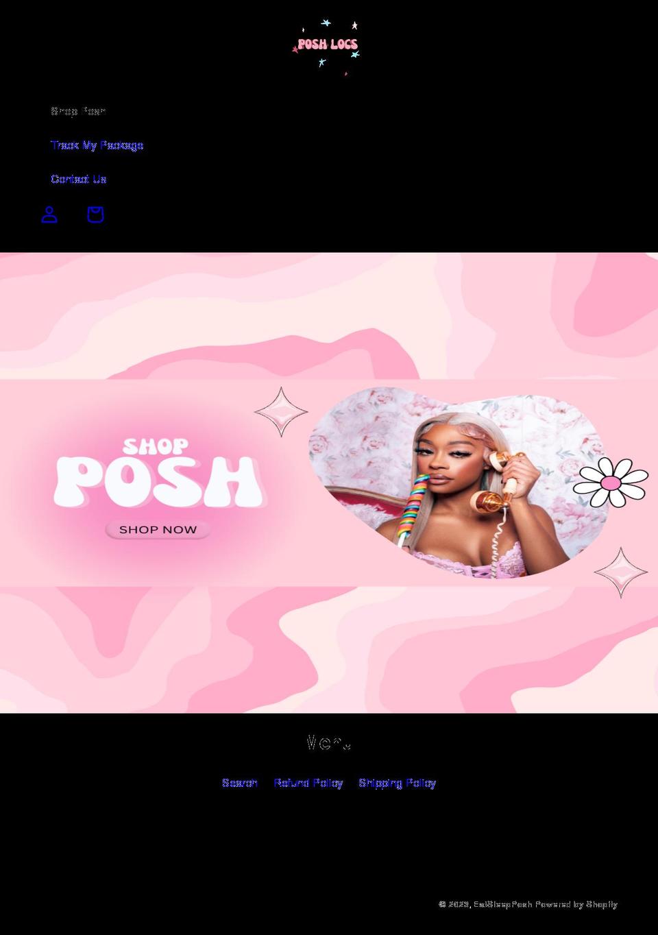 eatsleepposh.com shopify website screenshot