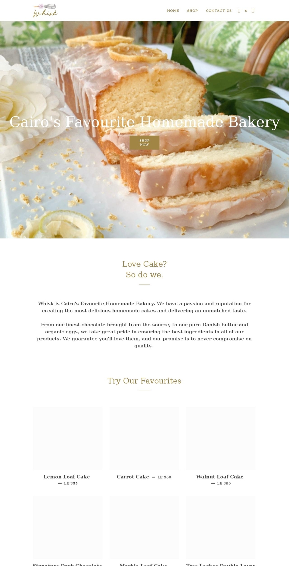 eatwhisk.com shopify website screenshot