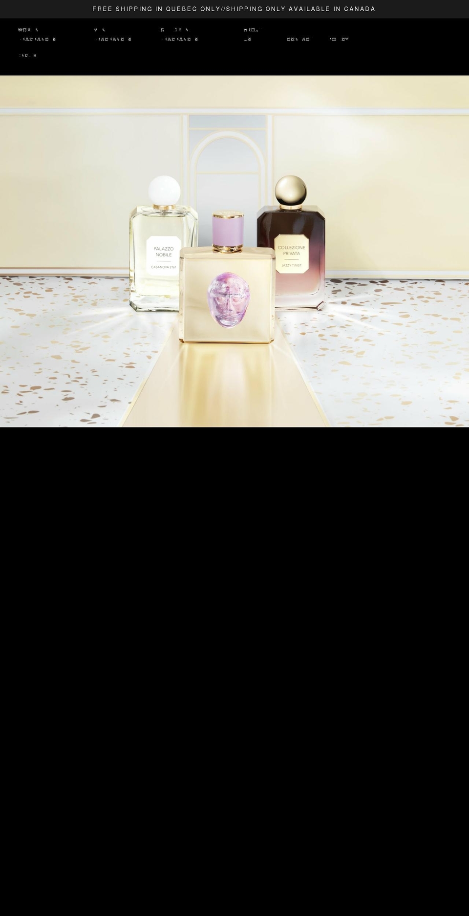 eauparfum.ca shopify website screenshot