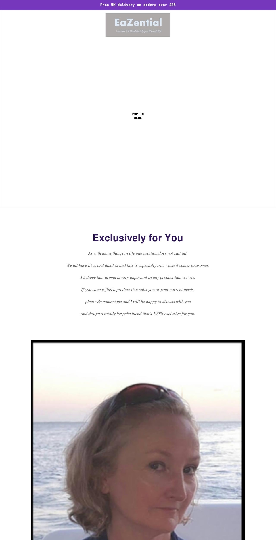 eazential.com shopify website screenshot