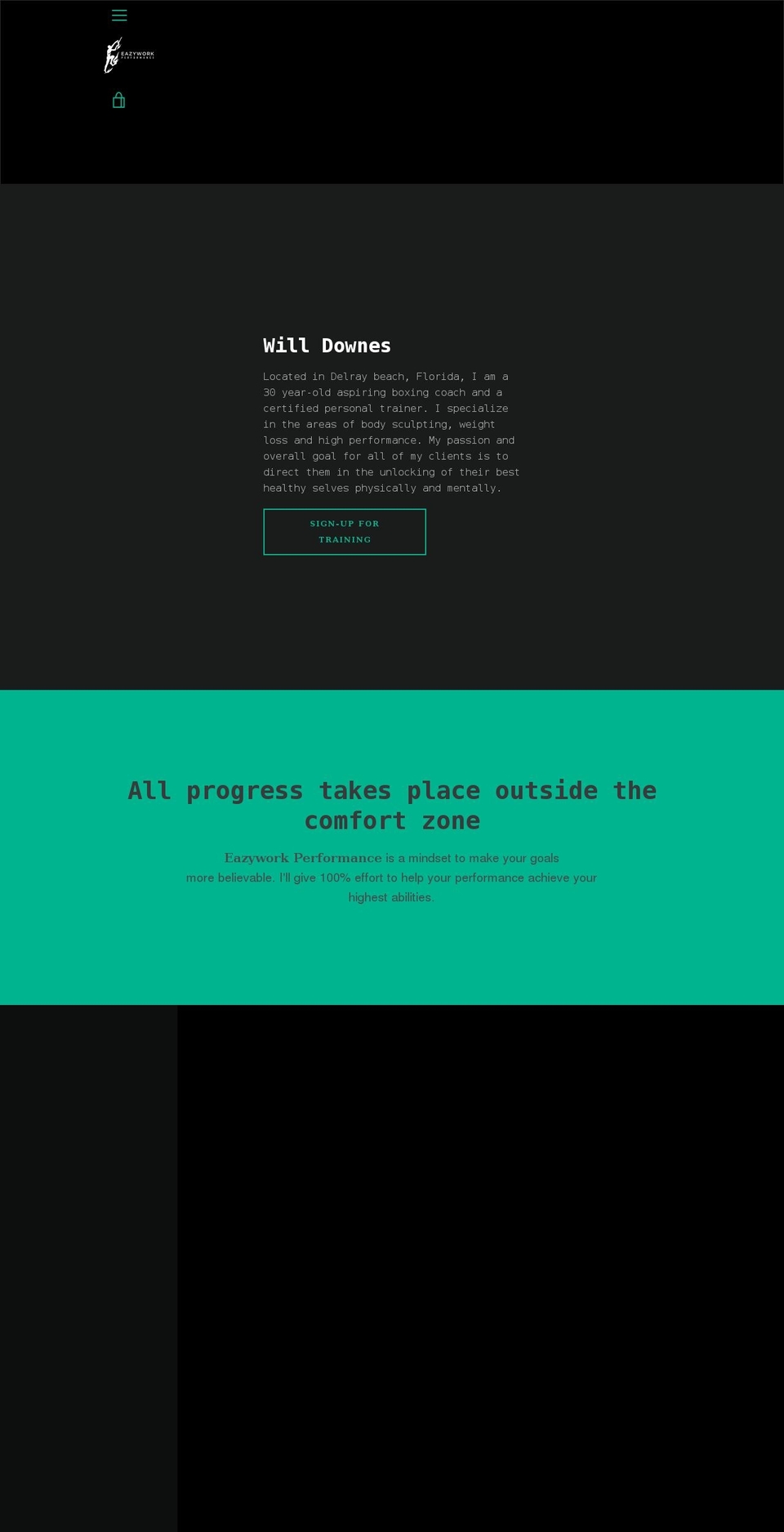 eazyworkperformance.com shopify website screenshot