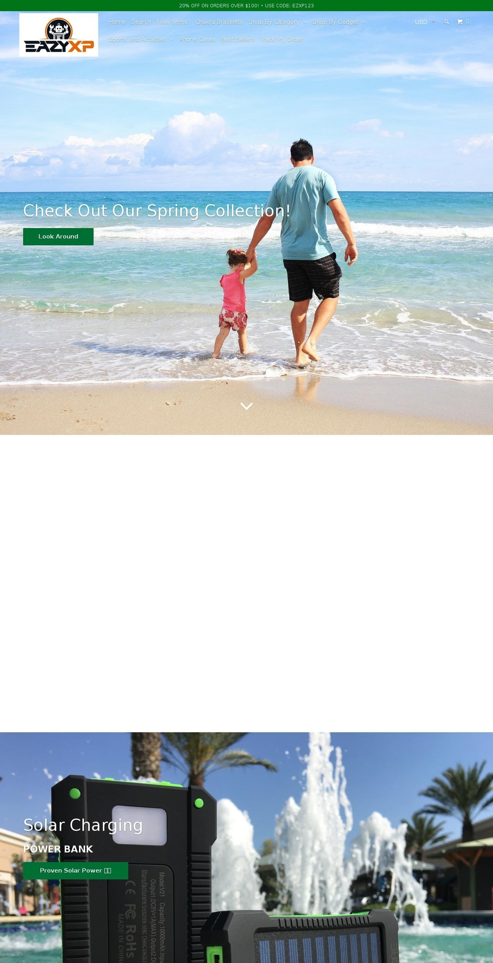 eazyxp.com shopify website screenshot