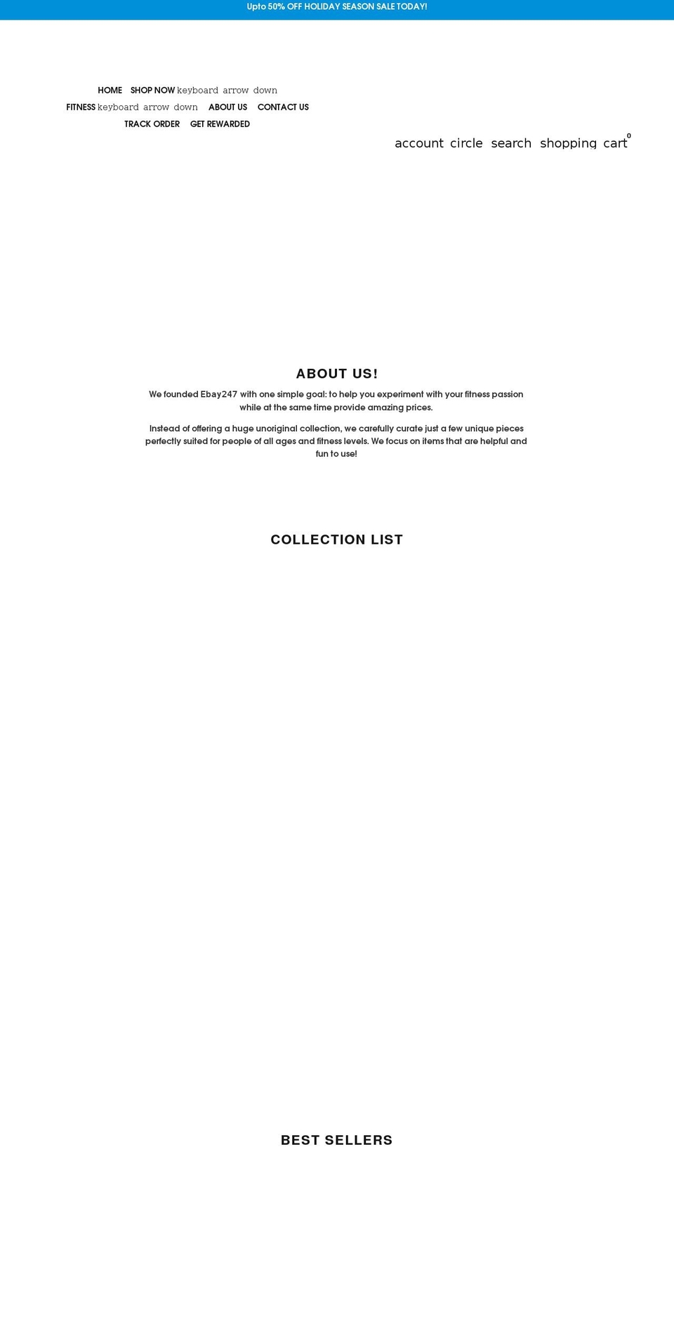 ebay247.net shopify website screenshot