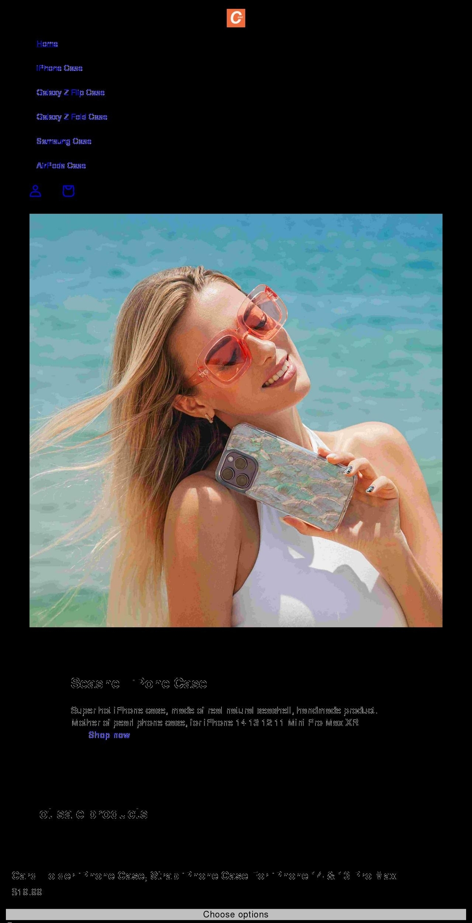 ebaycase.com shopify website screenshot