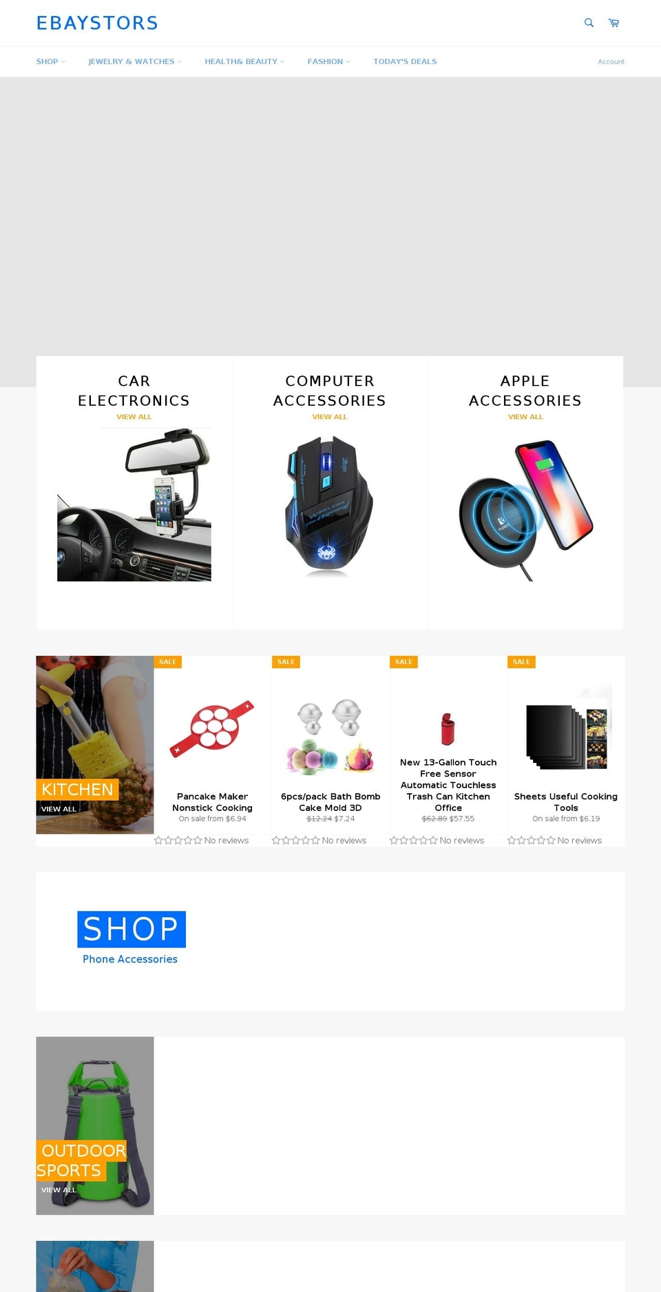 ebaystor.com — Shopify storefront screenshot