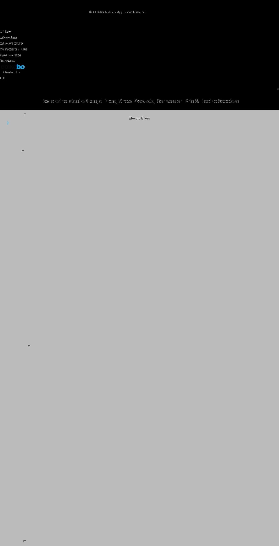 ebikebc.com shopify website screenshot