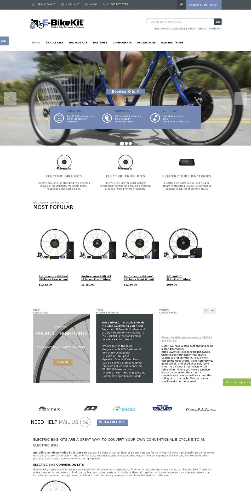 New Team Page: 10-Mar-17 Shopify theme site example ebikekit.info