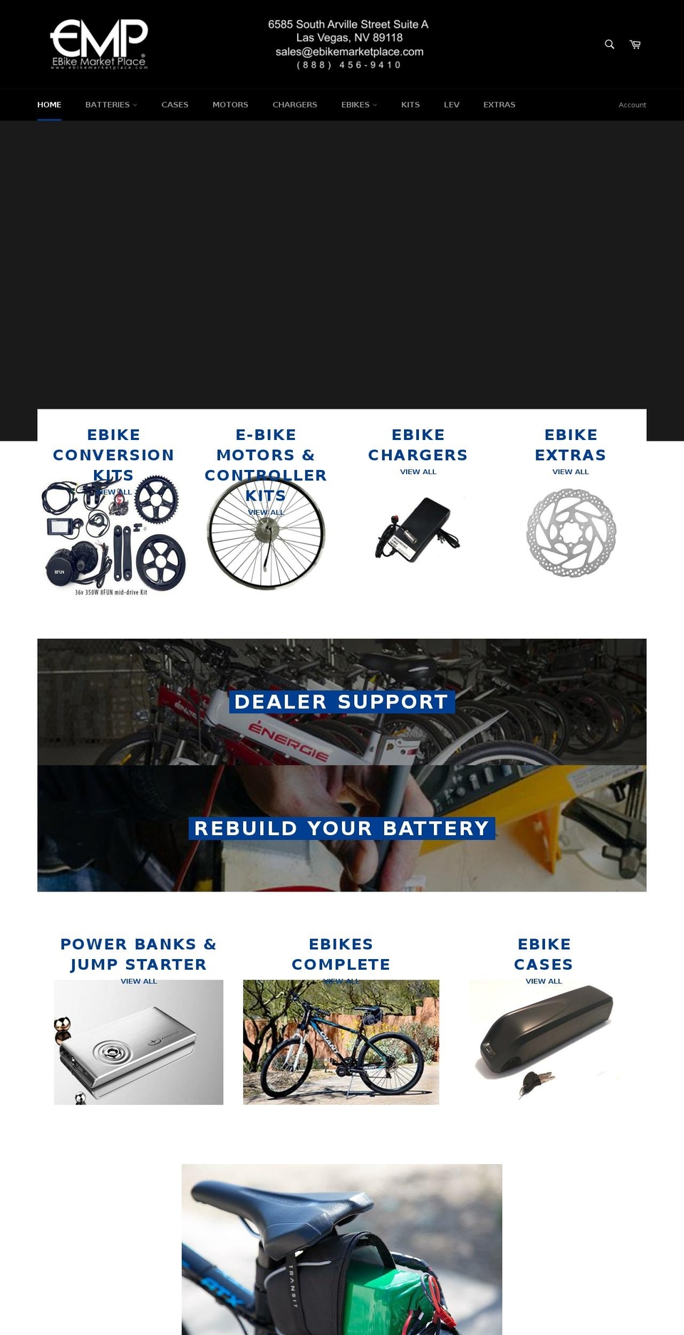 ebikemarketplace.com shopify website screenshot