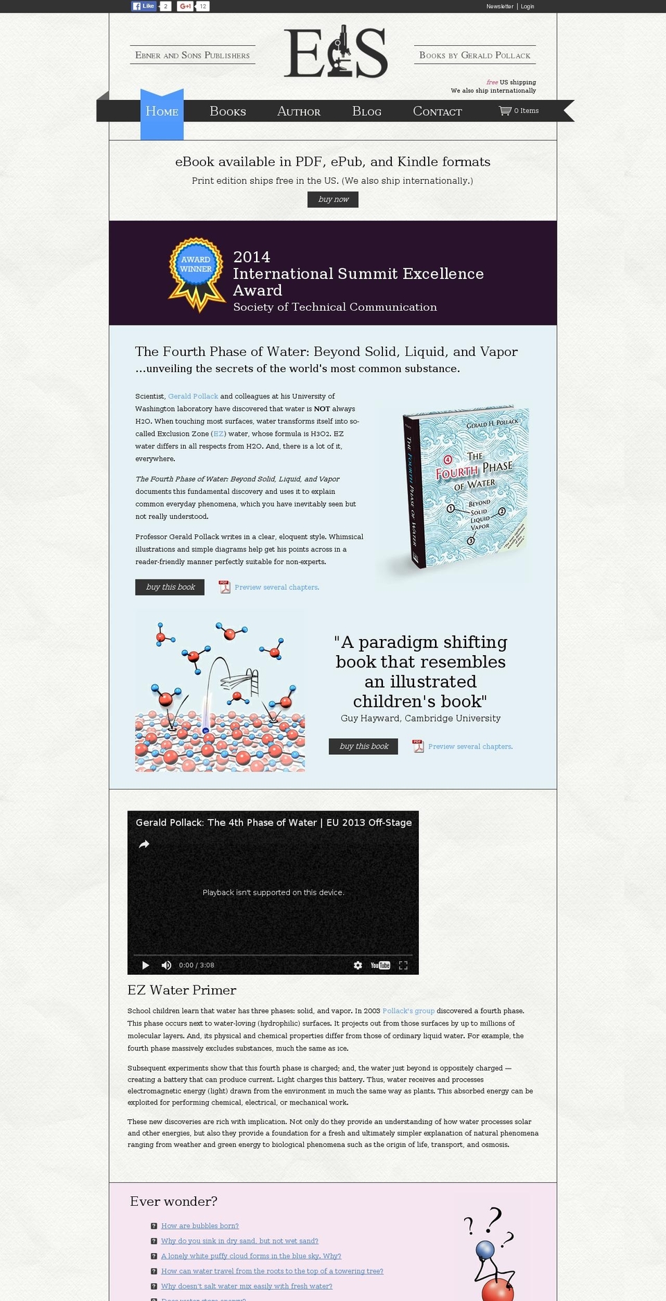 ebnerandsons.com shopify website screenshot