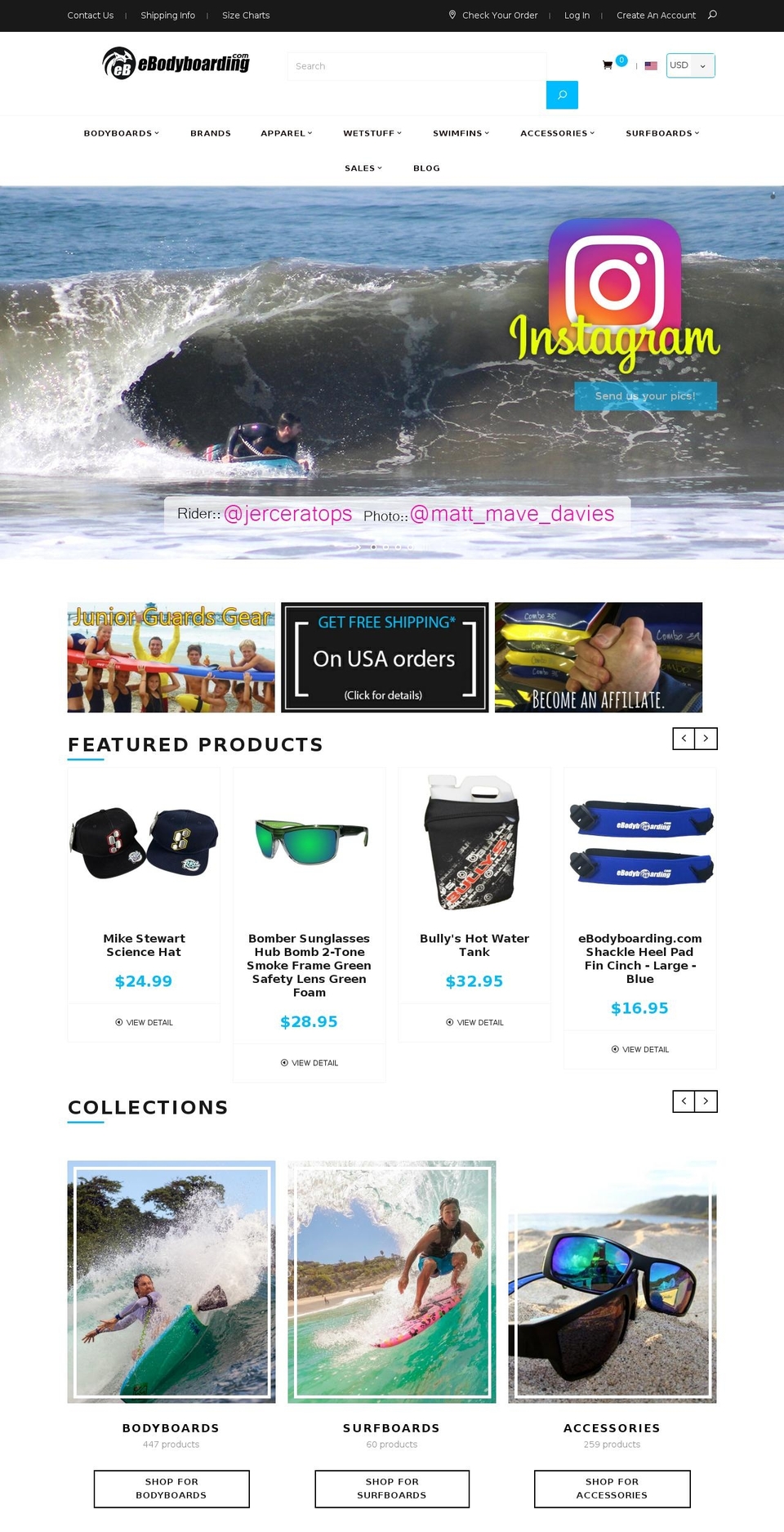 deshop1 Shopify theme site example ebodyboard.com