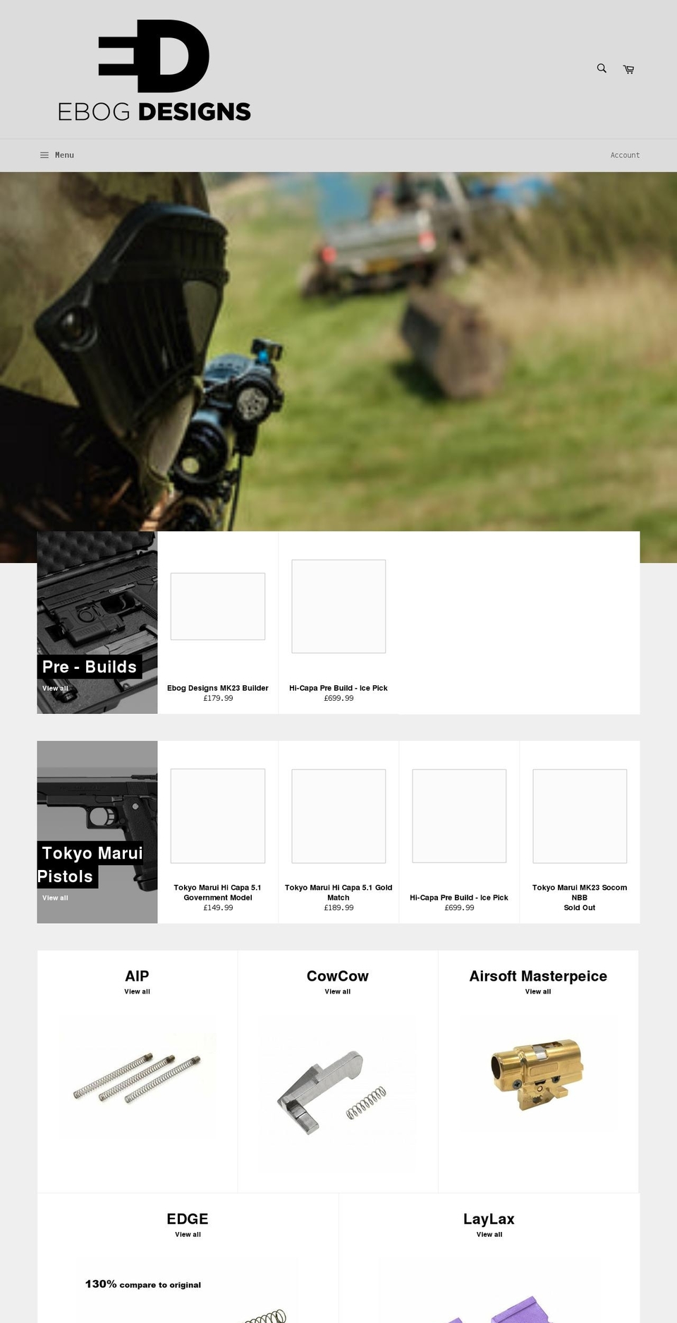 ebog-designs.co.uk shopify website screenshot