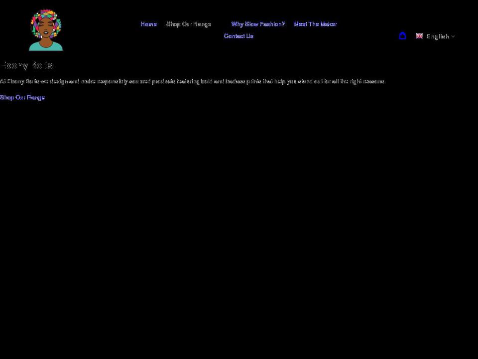 ebonybolts.com.au shopify website screenshot
