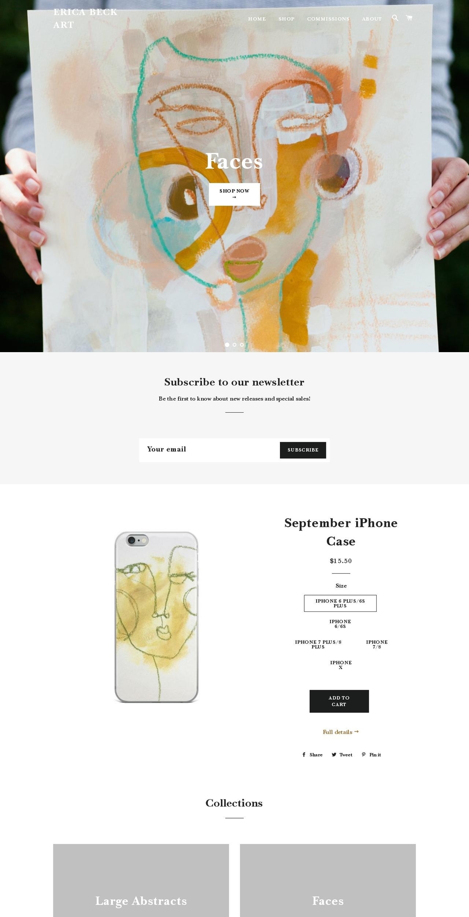eboriginalart.com — Shopify storefront screenshot