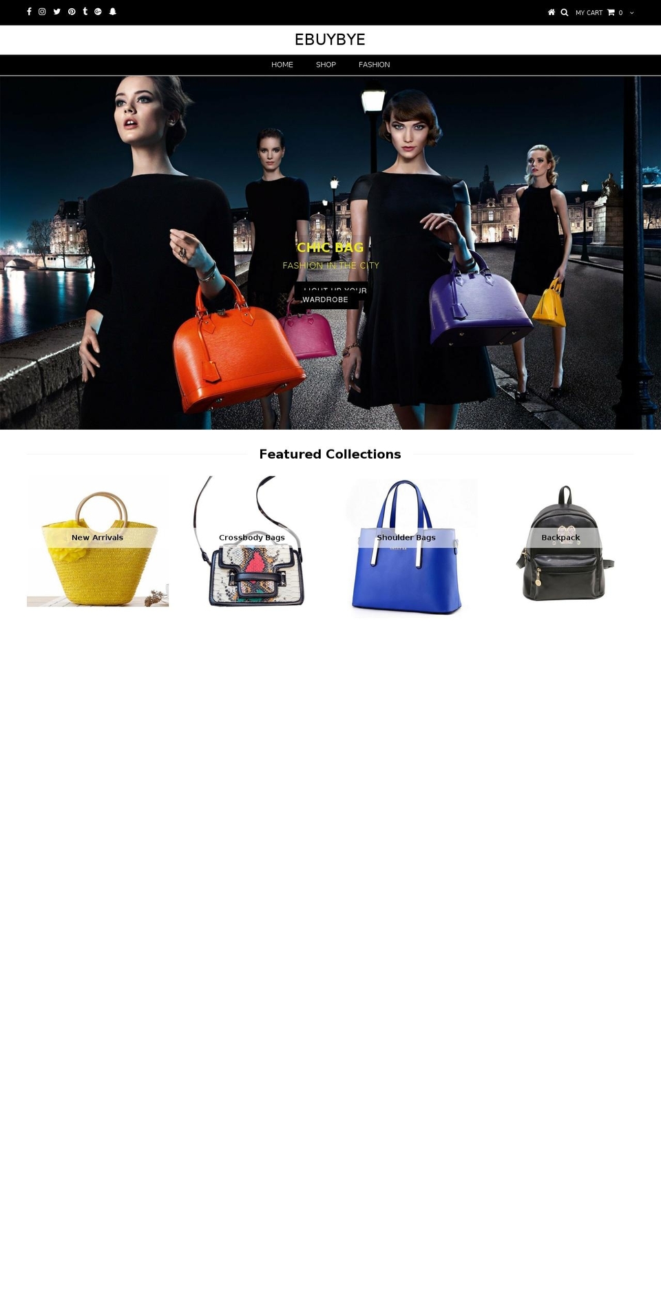 ebuybye.com shopify website screenshot