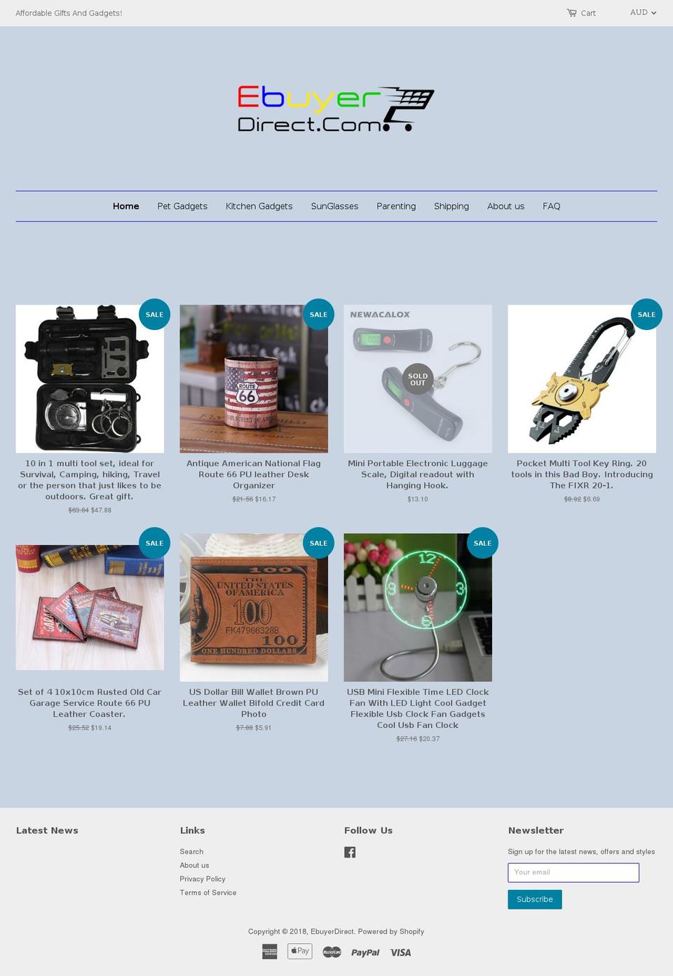 ebuyerdirect.com — Shopify storefront screenshot