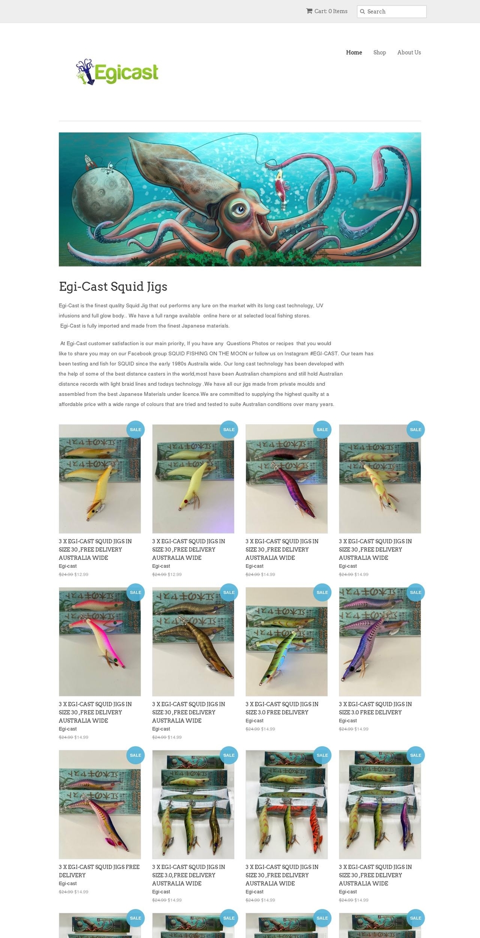 ec-jigs.com — Shopify storefront screenshot