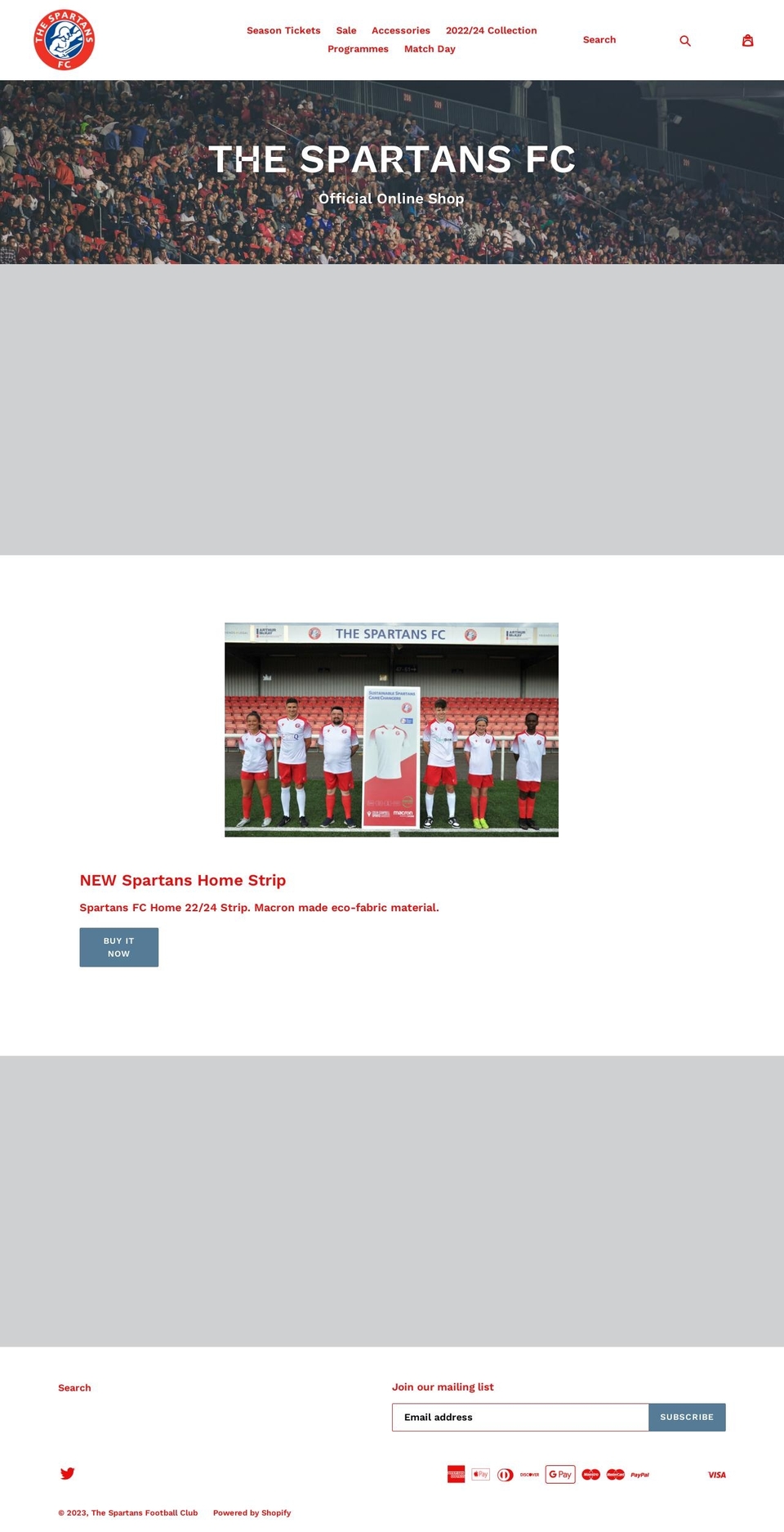 ec-lions.myshopify.com shopify website screenshot