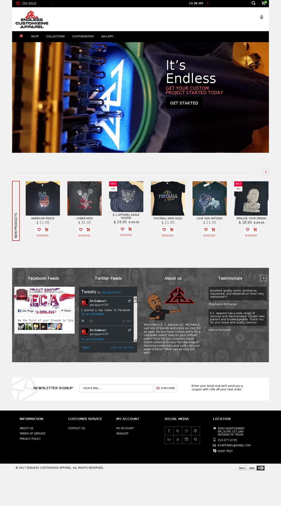 coolbaby-v1-7-1 Shopify theme site example ecapparel07.com