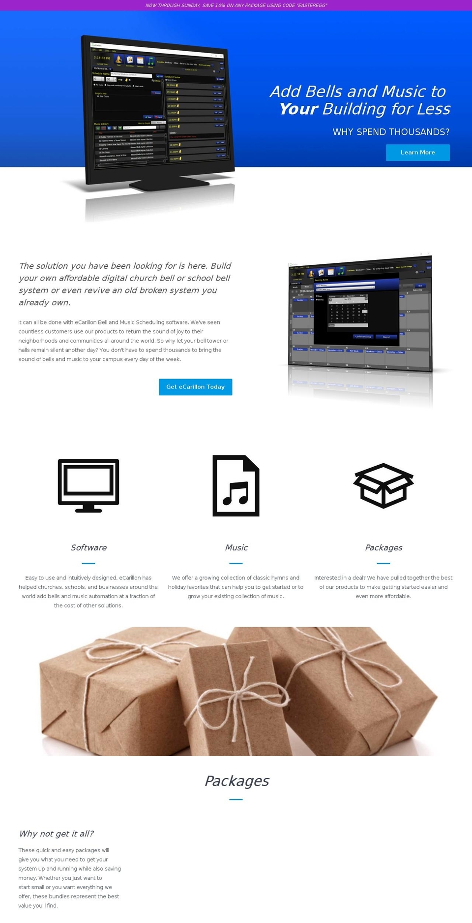 ecarillon.com shopify website screenshot