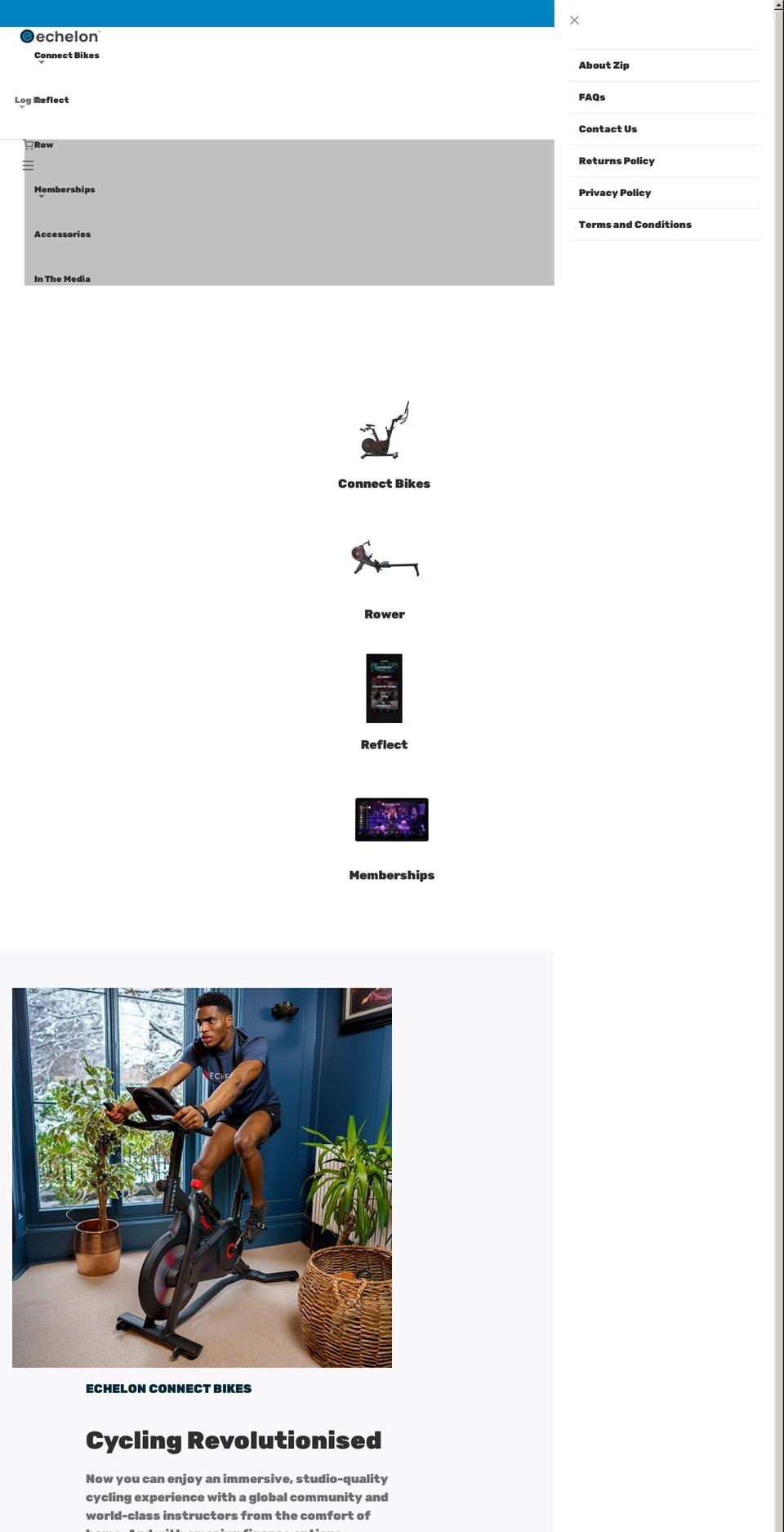 echelonfit.com.au shopify website screenshot