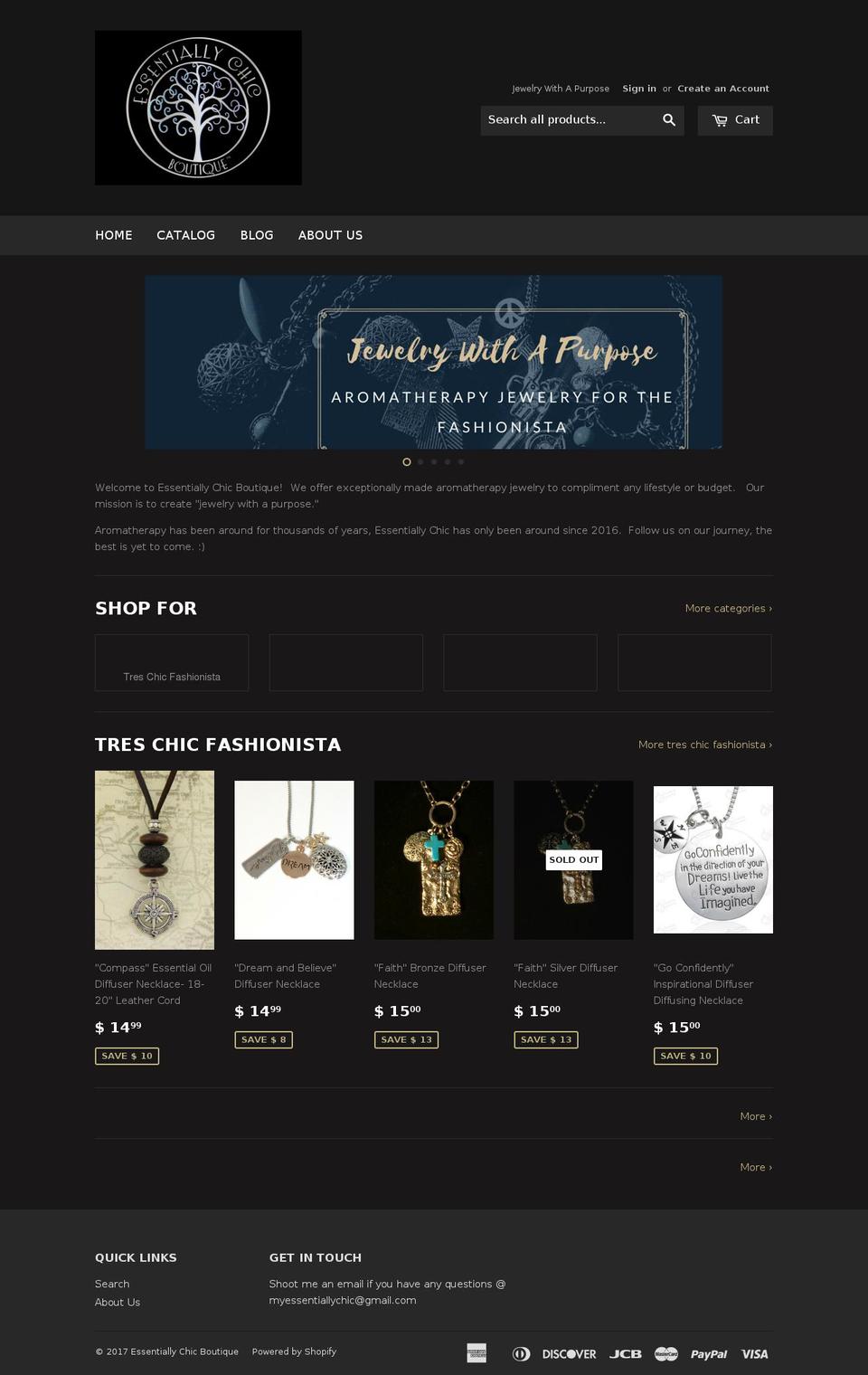 echicboutique.com shopify website screenshot