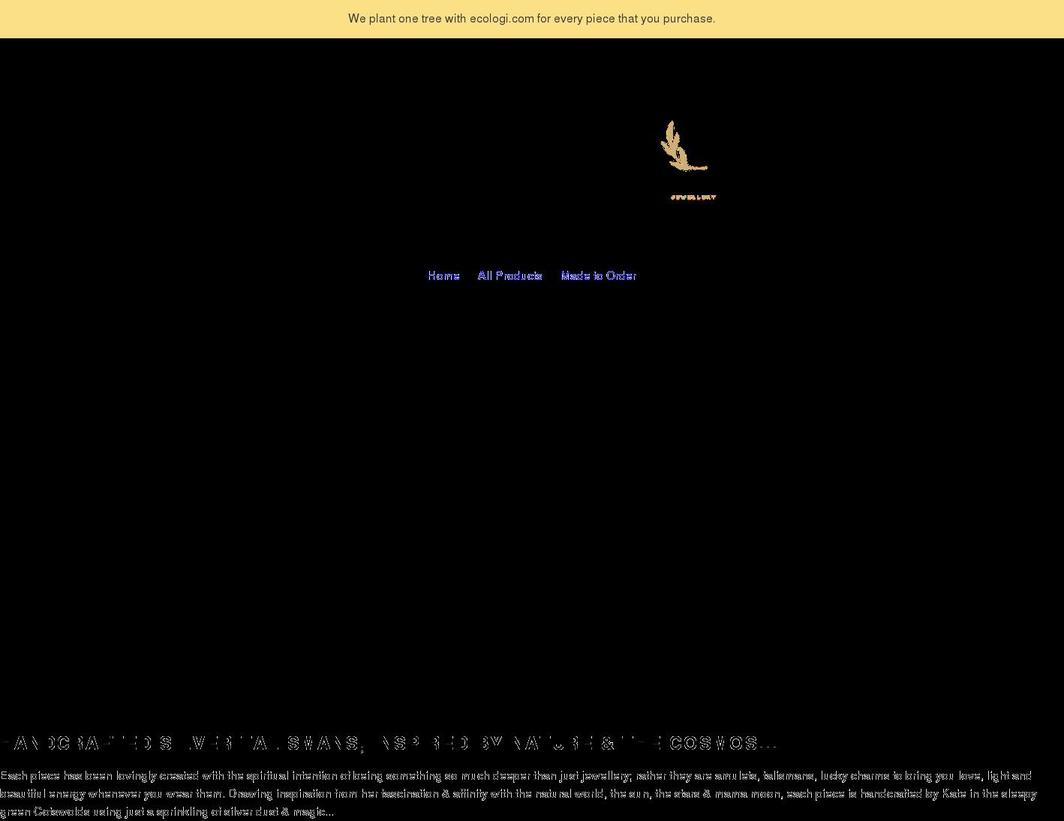 echoanddust.com shopify website screenshot