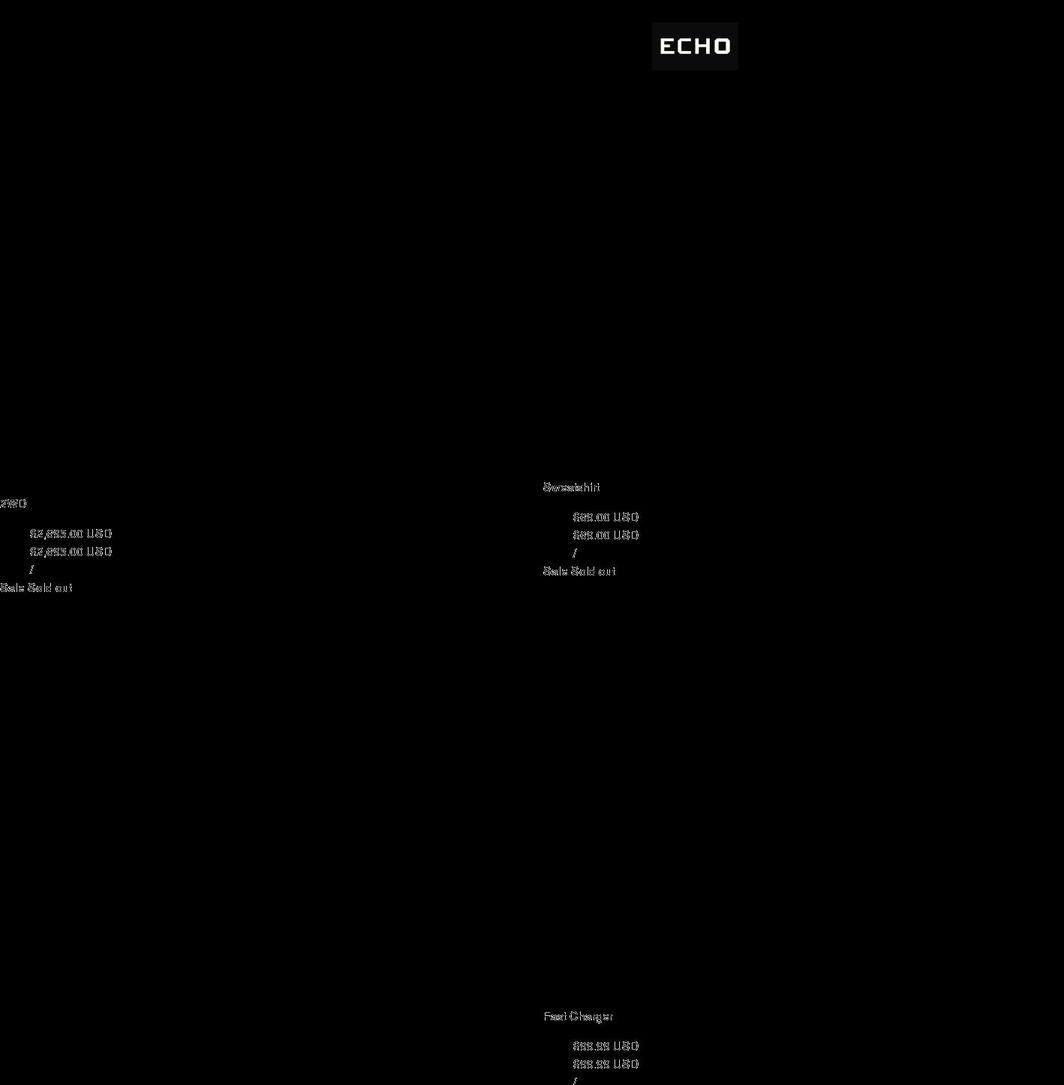 echobicycle.com shopify website screenshot