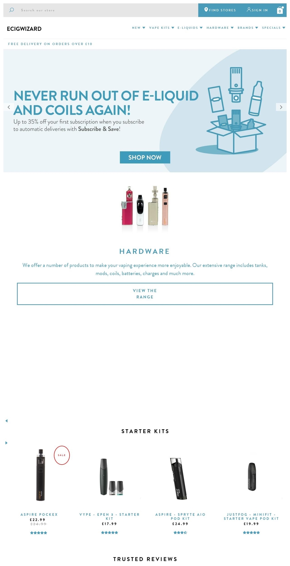 Checkout upgrade kka 23-07-18 Shopify theme site example ecigwizard.com