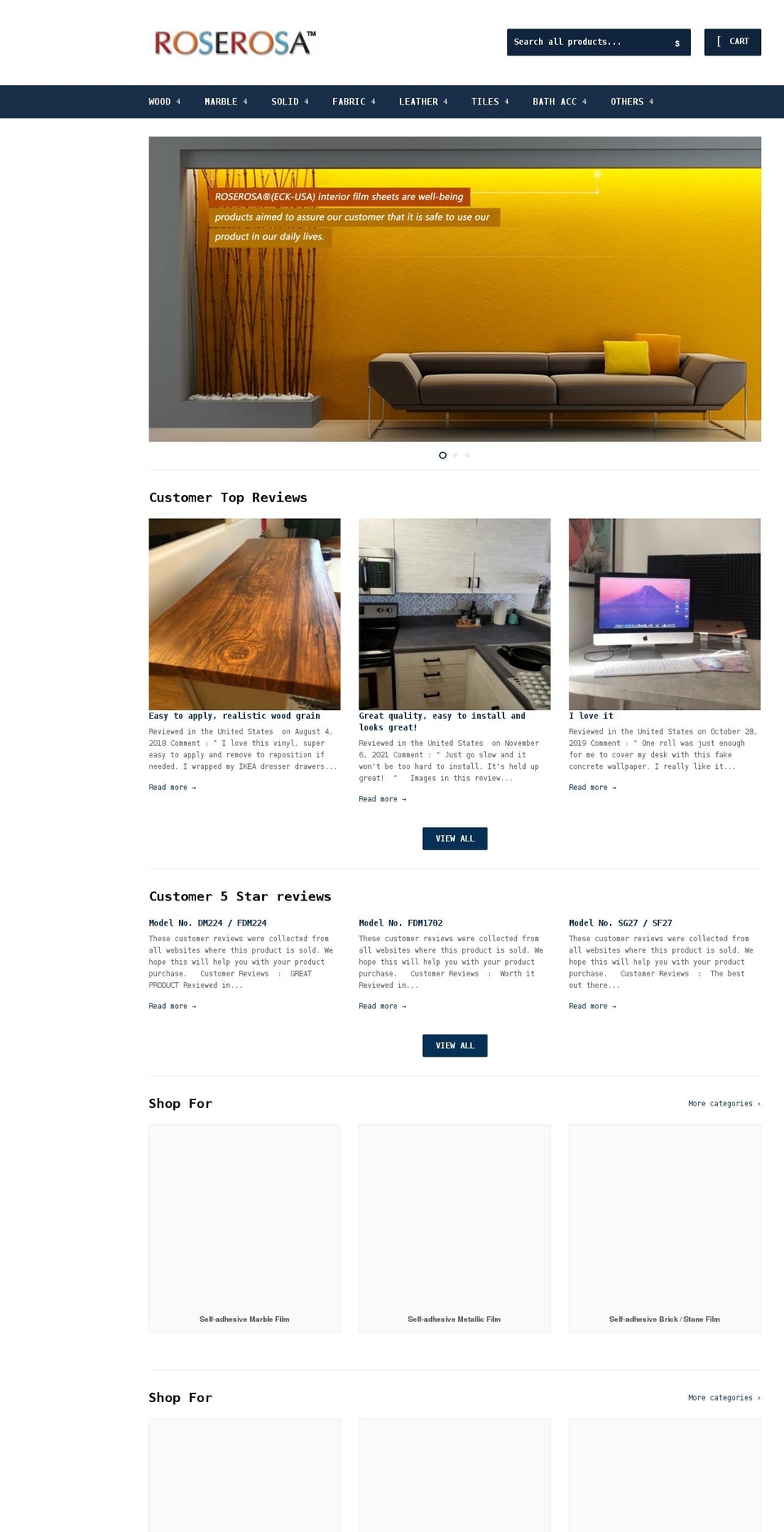 eck-usa.com shopify website screenshot