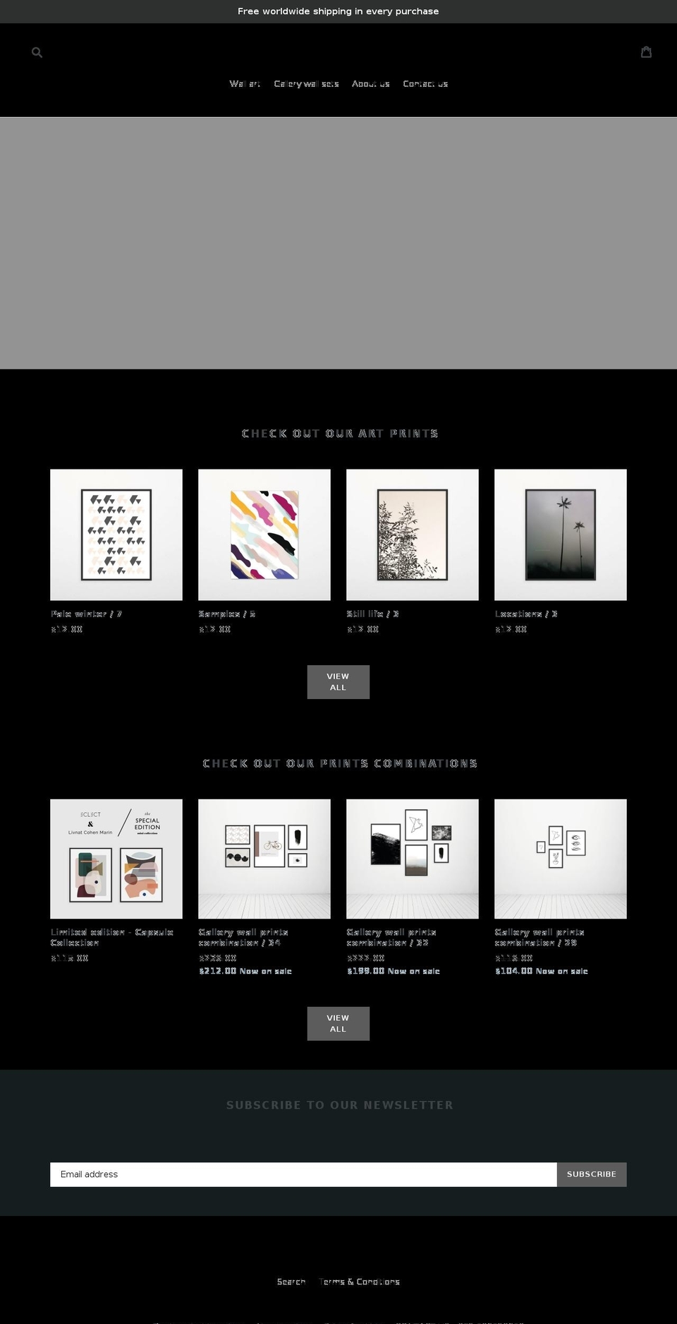 eclectstudio.com — Shopify storefront screenshot