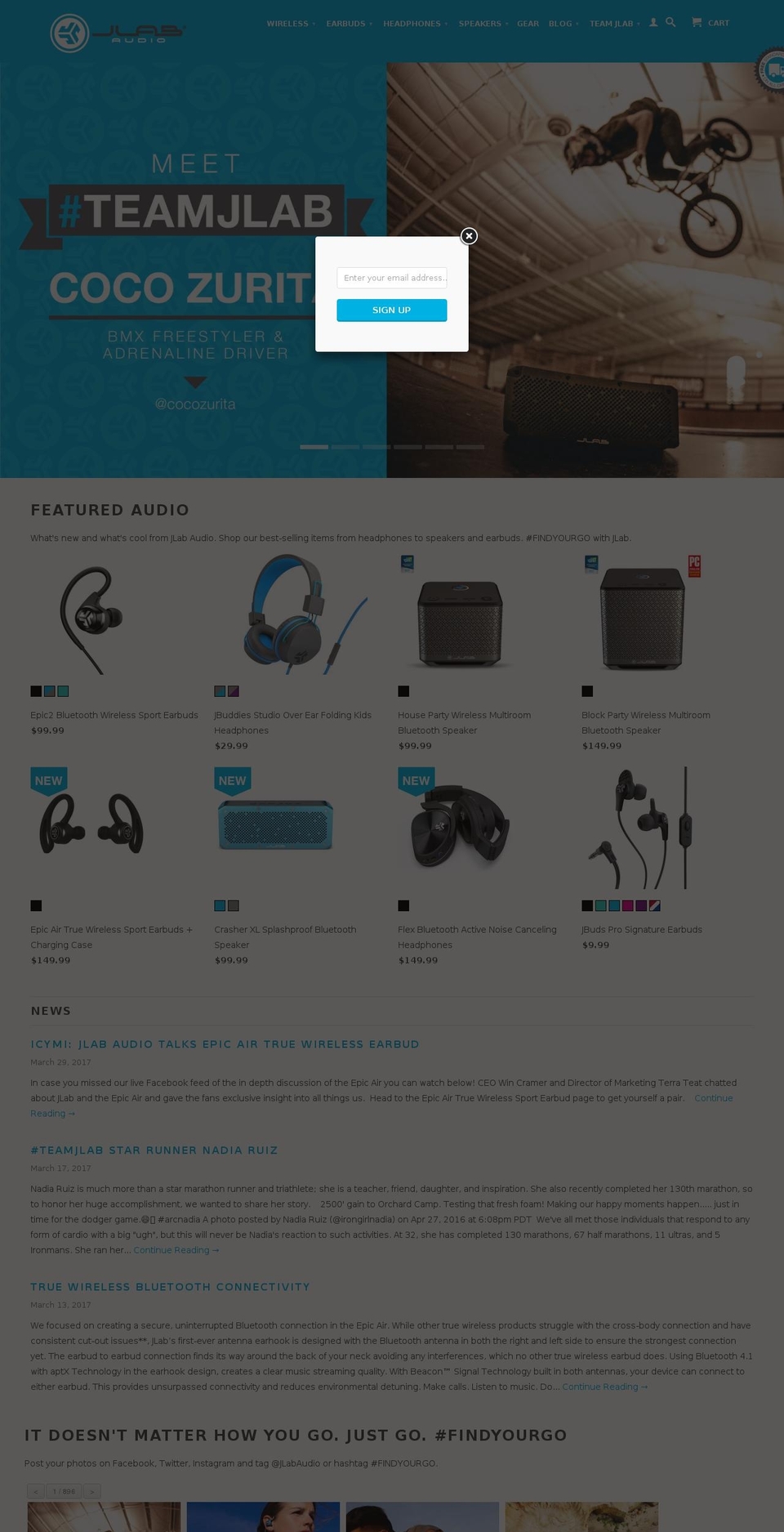 JLab-Repomain Shopify theme site example eclipsemp3.com