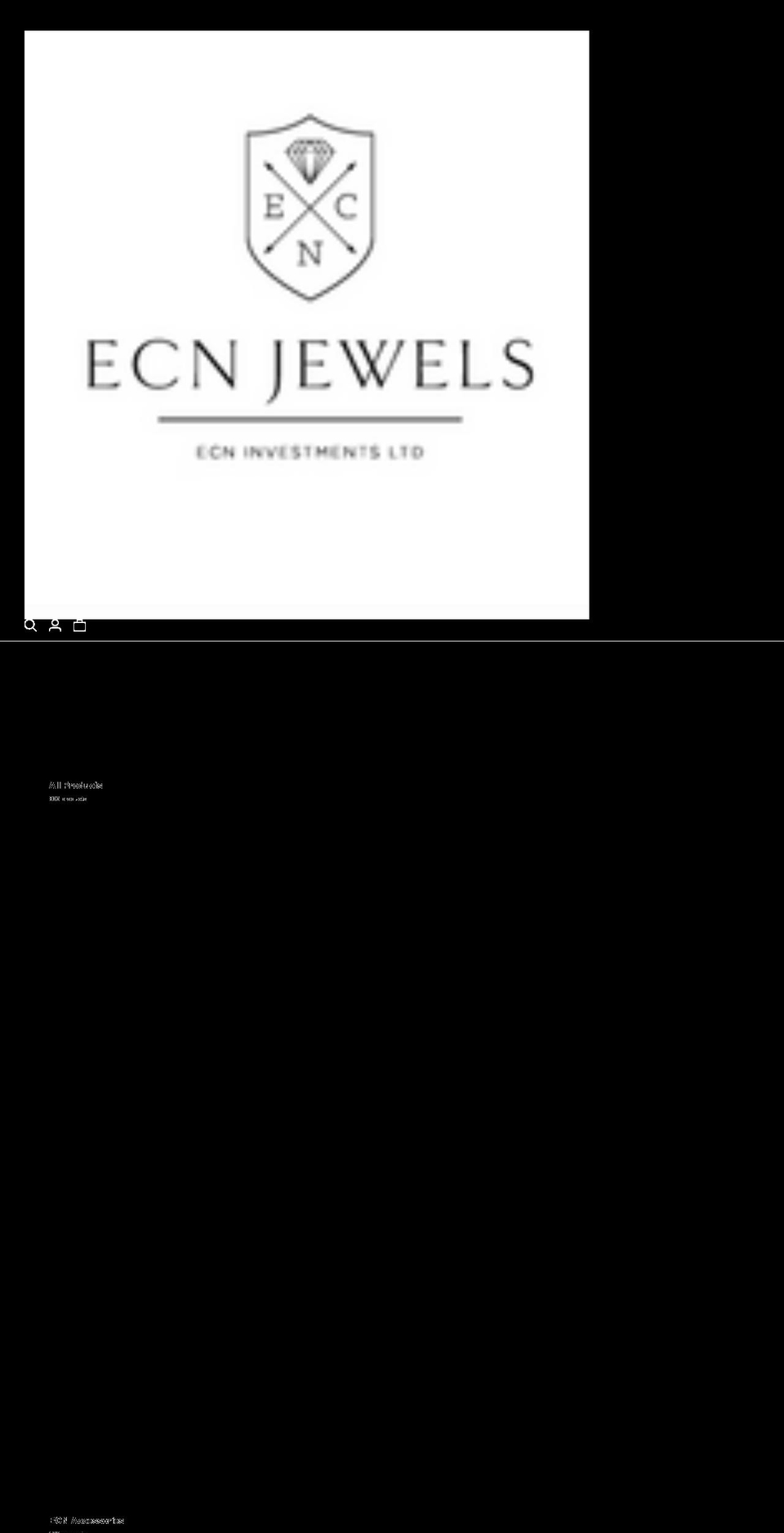 ecnjewels.co.uk shopify website screenshot