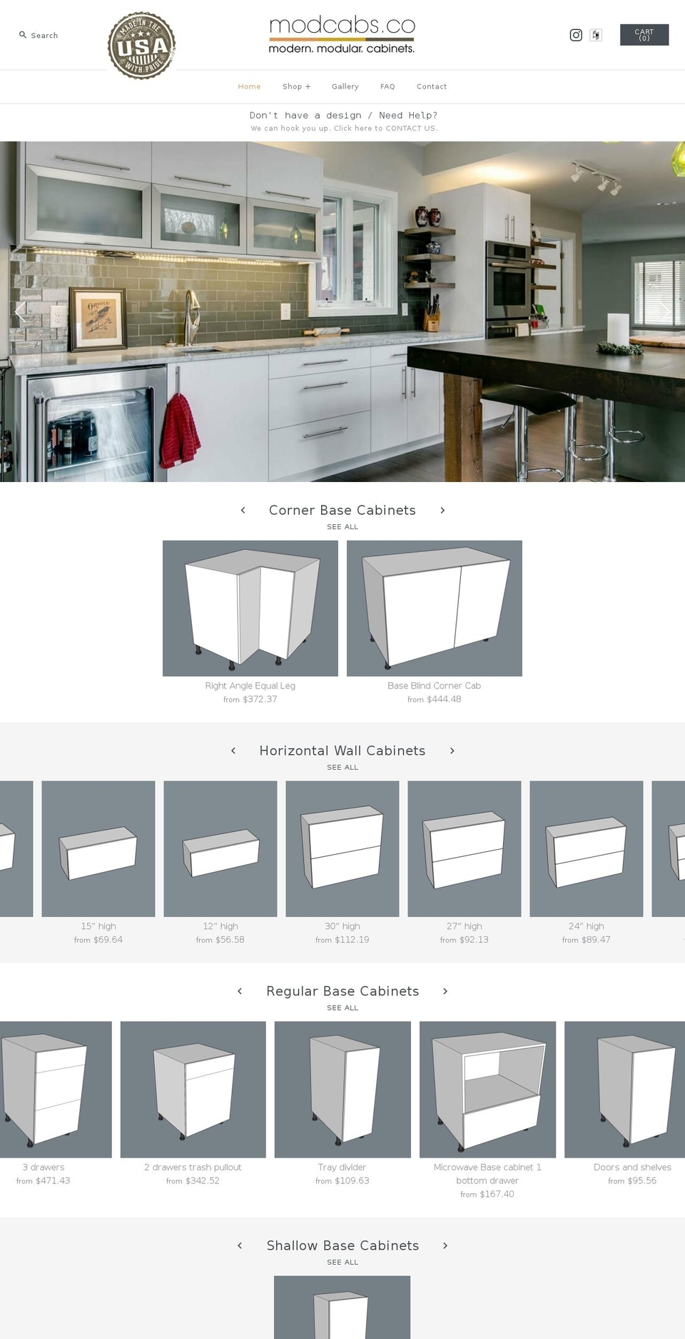 eco-modernism.com shopify website screenshot