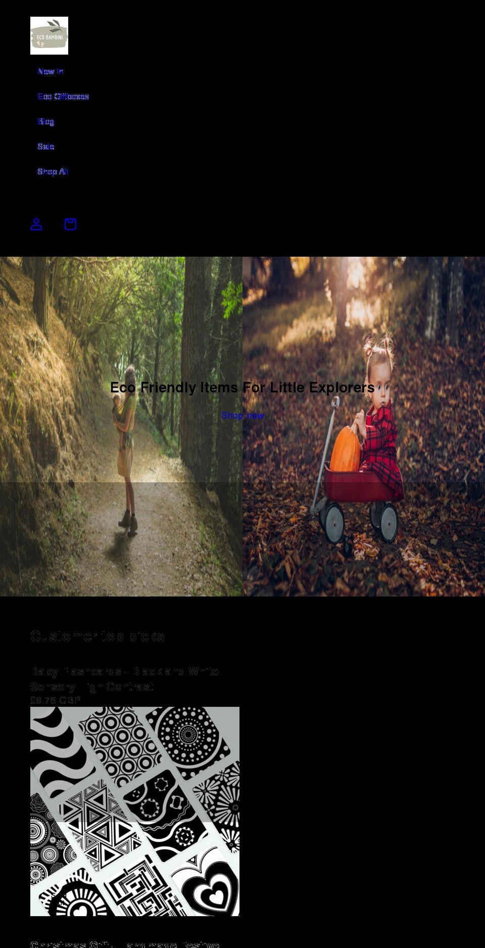 ecobambini.com shopify website screenshot