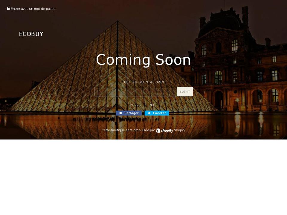 speedfly-1-09 Shopify theme site example ecobuy.fr