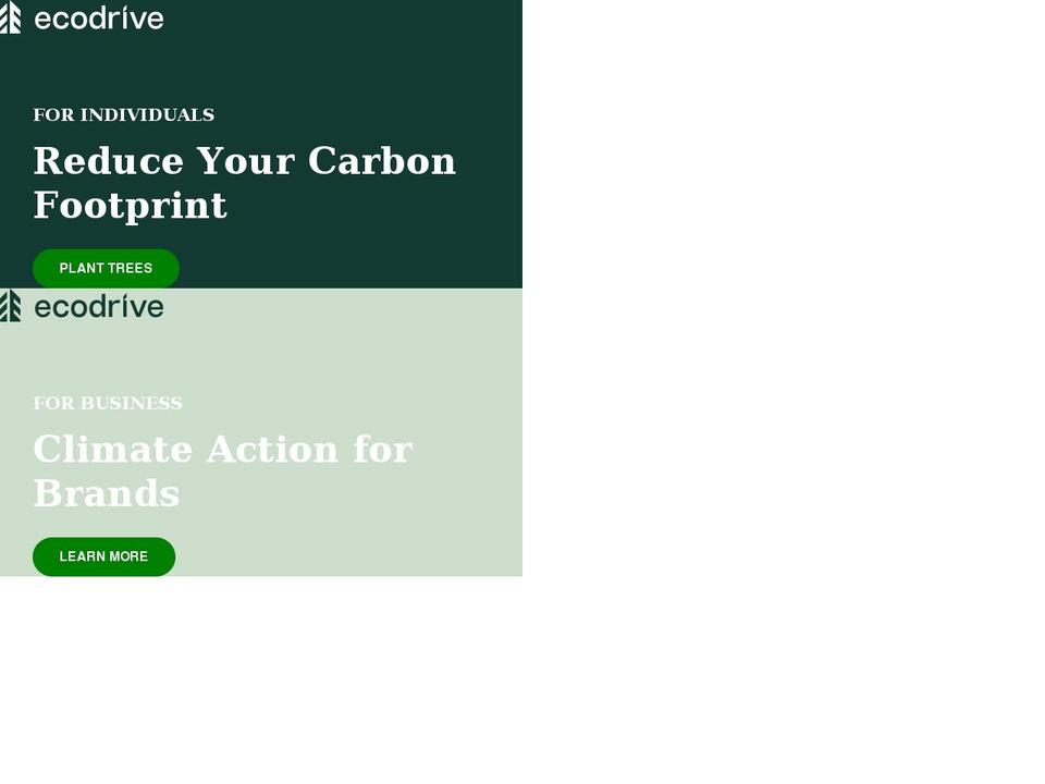 ecodrive.community shopify website screenshot