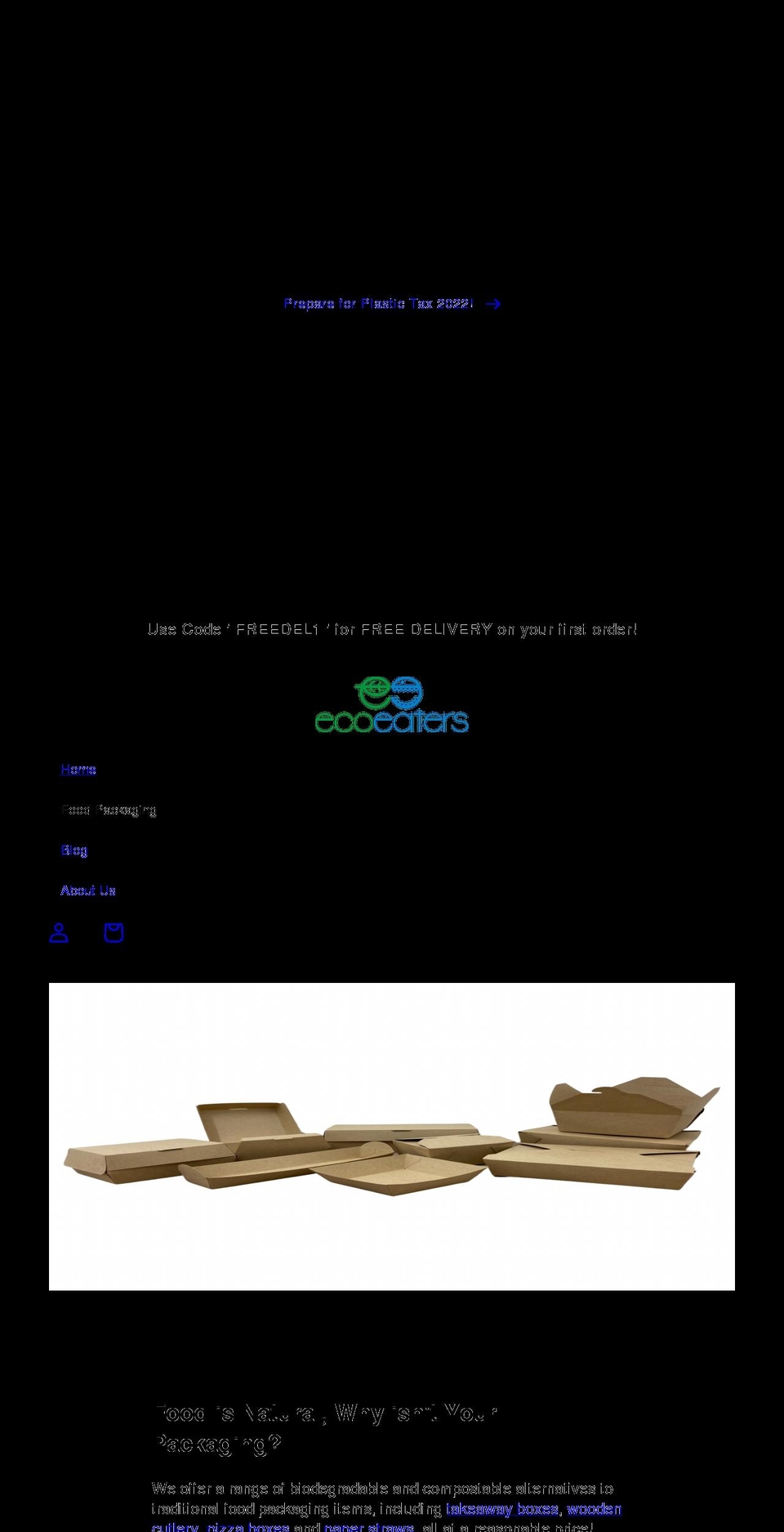ecoeaters.com shopify website screenshot