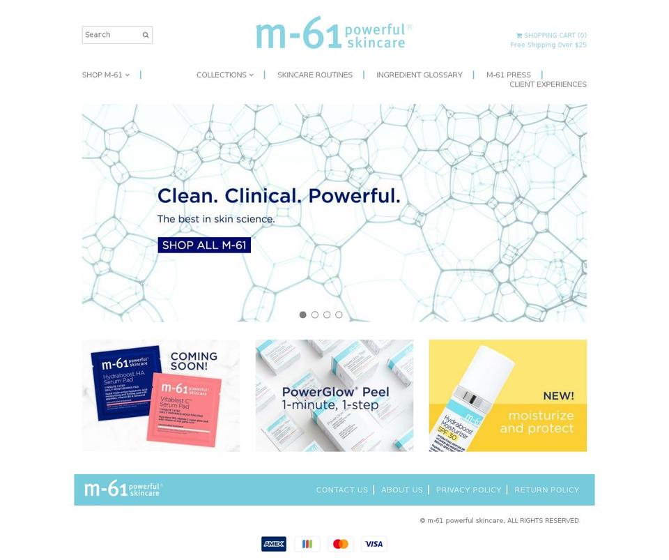 M-61 (based on Minimal) Shopify theme site example ecoforwardskincare.com