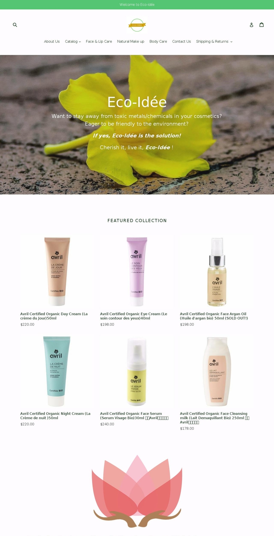 ecoidee-hk.com — Shopify storefront screenshot